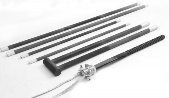 China SiC verwarmingselement gemaakt van hoog zuiverheid siliciumcarbide maat gemaakt 0