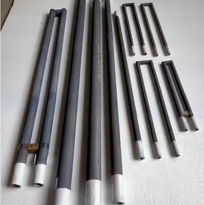 Nieuwe 1400°C SiC Elektrische buizenoven Waterverwarmer U-type Dia20mm Verwarmingselementen