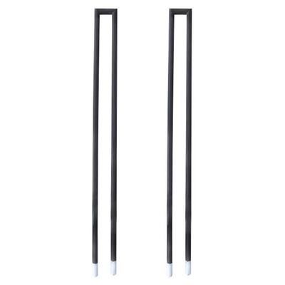 U-vormige SiC-verwarmingselementen voor extreme warmteomgevingen Temperatuur 600C-1400C