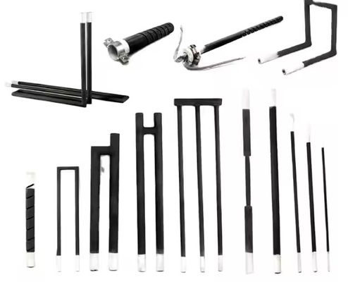 U W I Schroef Hoogtemperatuur Siliciumcarbide Verwarmingselement voor Oven Sic Rod