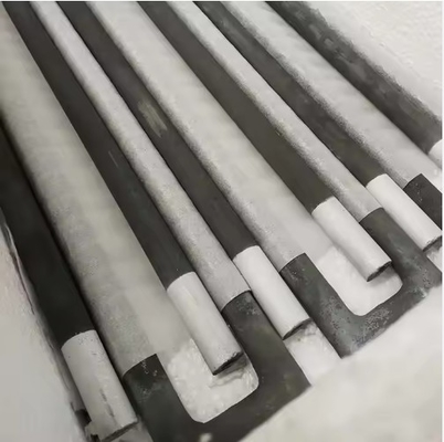 U-vorm Hoogtemperatuur Spiraal Siliciumcarbide Elektrische Verwarmingselementen Sic Verwarmer Voor Oven 1400°C