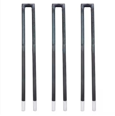 U-vorm Hoogtemperatuur Spiraal Siliciumcarbide Elektrische Verwarmingselementen Sic Verwarmer Voor Oven 1400°C