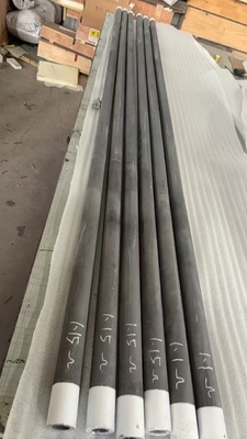 1400°C 1500°C 1600°C Elektrische weerstand Hoogtemperatuur dubbele spiraal siliciumcarbide SIC verwarmingselement voor oven