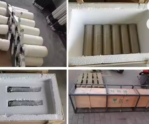 1500~1625°C Dubbelspiraal Sic-element Hoogtemperatuurweerstand Siliciumcarbide Verwarmingselement Voor oven