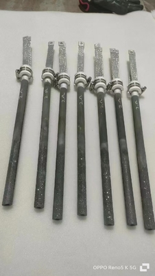 1625°C Scr type Sic Siliconcarbide verwarmingselementen voor Sic Muffle Plant