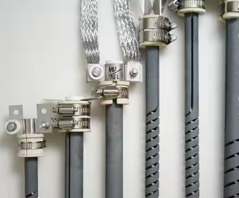 1625°C Scr type Sic Siliconcarbide verwarmingselementen voor Sic Muffle Plant