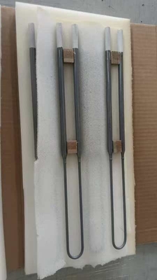 industriële elektrische verwarming mosi2 verwarmer 1800°C mosi2 verwarmingselement