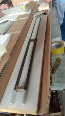 Molybdeendisilicaat Elektrisch verwarmingselement recht U W type Mosi2 Verwarmer Voor oven