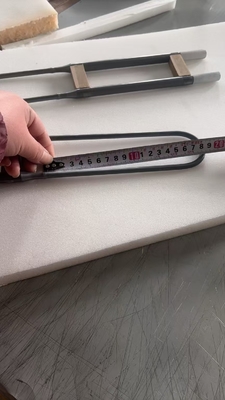 1700°C Mosi2 U-type Elektrische verwarmingselementen voor muffelofens