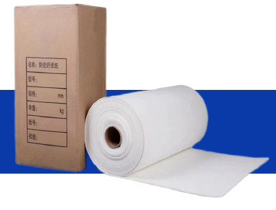 Hoge flexibiliteit Zirkoniumvezelpapier