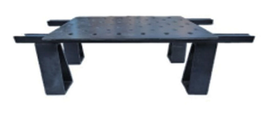 SNSIC-balken &amp; steunstukken met SNSIC-balken steunen stevig