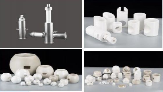 Industriële medische keramische bouwonderdelen Zirconia kleppen