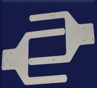 Precision Ceramic Wafer Handling Arm Aluminiumoxide