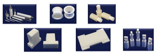 Deeltjes van precisiekeramiek voor industriële toepassingen