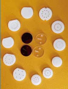 Medische keramische spuitbus en klep