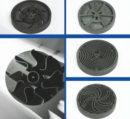 Aluminiumnitride en delen van siliciumcarbide