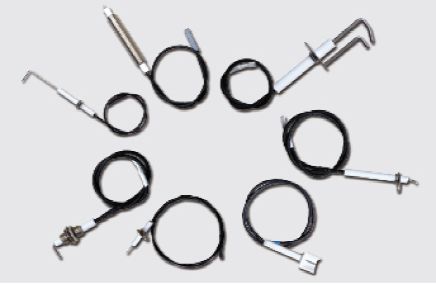 Ontstekingselektrodenreeks voor gasgrills