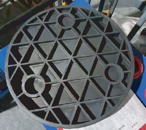 Hoge warmtegeleidbaarheid siliciumcarbideplaat met uitzonderlijke weerstand tegen erosie en lage thermische expansie voor industriële toepassingen