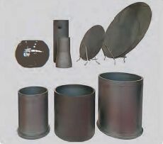 Drukloos gesinterde siliciumcarbide saggers met hoge mechanische sterkte, uitzonderlijke hoge temperatuurbestendigheid en uitstekende corrosiebestendigheid