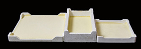 Sintering crucible for magnetic materials
