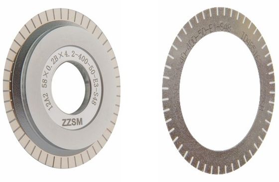 DOBBELENDE BLADEN VOOR HET HIGH-PRECISION SNIJDEN EN HET DOBBELEN VAN SOFT AAN HARDE MATERIALEN VAN VELE VERSCHILLENDE TYPES EN ELEMENTEN