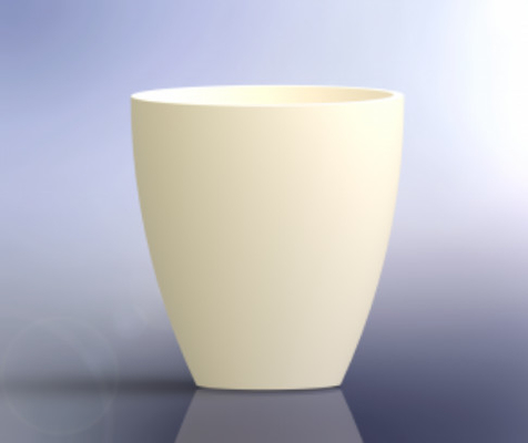 Zirconiumdioxyde Geharde Alumina ZTA Smeltkroezen voor het Tandzirconiumdioxyderestauraties Sinteren