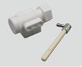 Accessoires van keramische meterspomp zonder klep